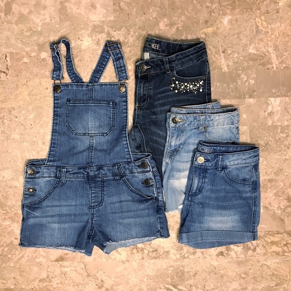 Cherokee Other - Cherokee Jean Shorts Bundle with Overalls